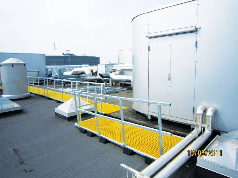 Working platform and walkway systems