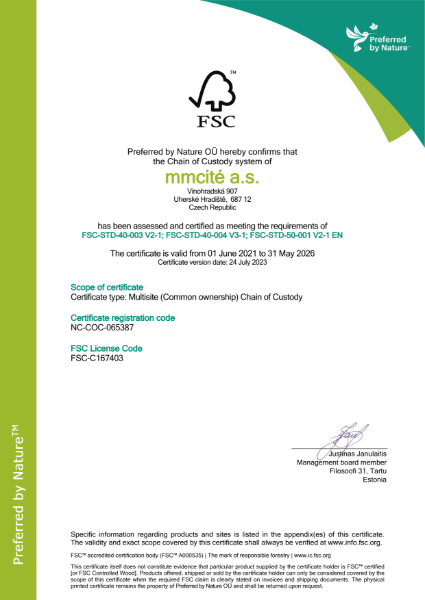 FSC Certificate