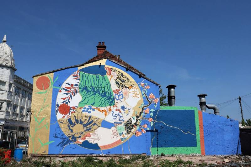 Brilliant Botanicals Murals, Stoke-on-Trent