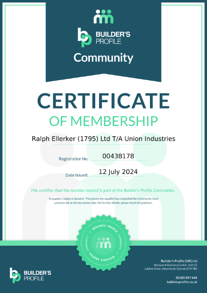 Certificate of Builder's Profile Premium Membership