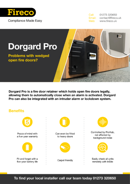 Dorgard Pro Product Brochure