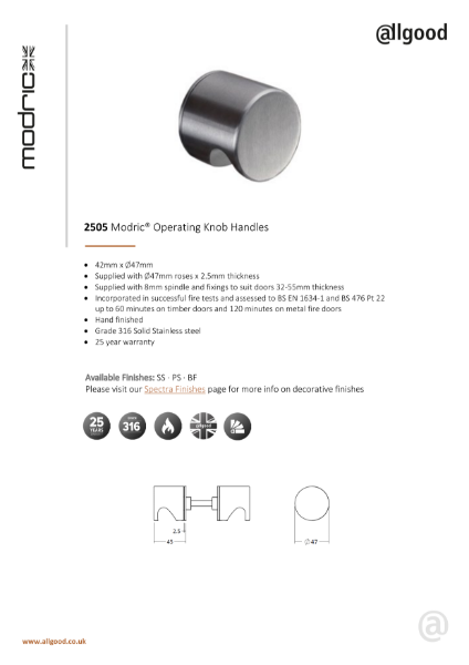 2505-Datasheet Iss05