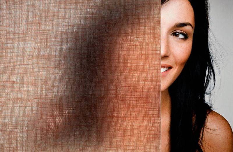 SX-3174 Cinnamon Organic Cotton - Window Film