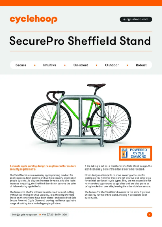 SecurePro Sheffield Stand - Brochure