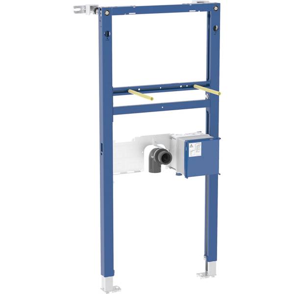 Geberit Duofix element for washbasin, 112 cm, electronic deck-mounted tap with concealed function box - Pre-Plumbed Installation Frame