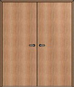 FD60 Double Door Flush Frame