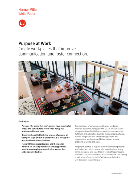 Purpose At Work