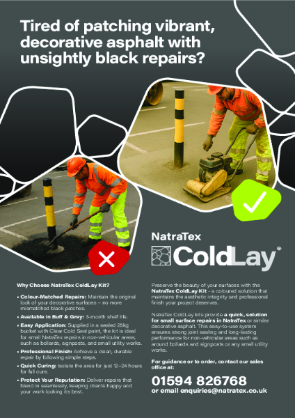 ColdLay Kit - A quick, solution for small surface repairs in NatraTex or similar