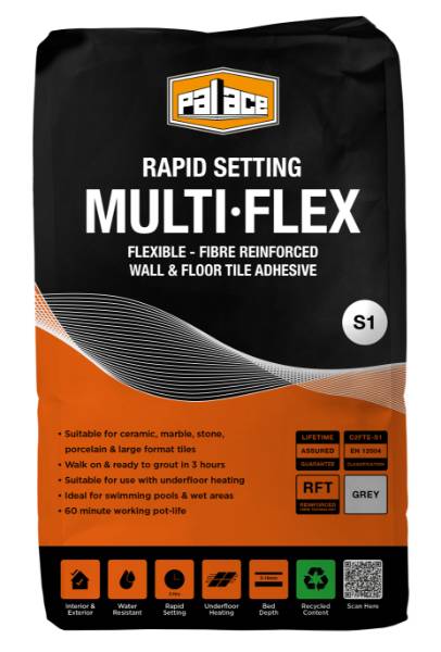 Palace Multi-Flex Rapid Setting S1 Tile Adhesive