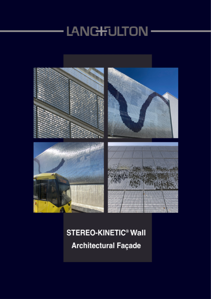 STEREO-KINETIC® Wall - architectural façade