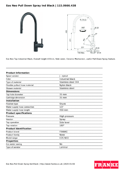 Product Sheet 115.0666.438