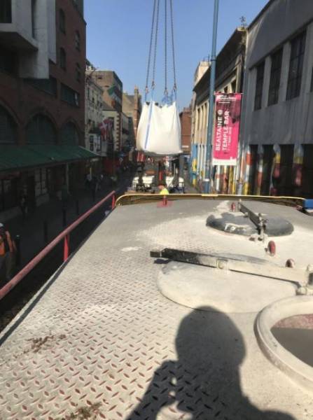 LiteFlo® Lightweight Flowing Screed | John Paul Construction | Fleet Street Dublin