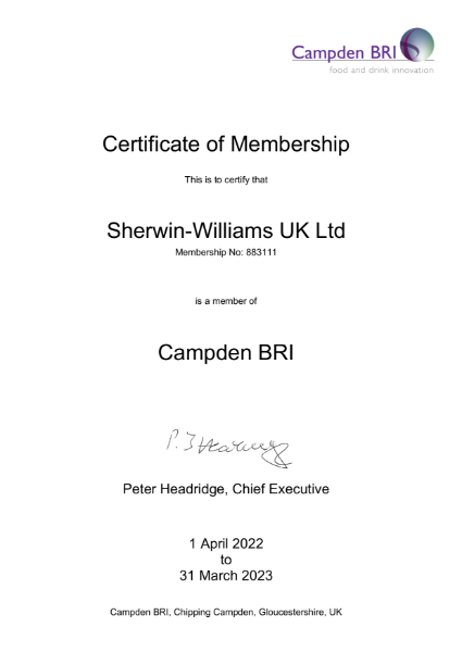 Campden BRI Membership