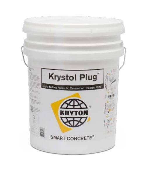 Kryton Concrete Leak Repair System - Concrete Repair