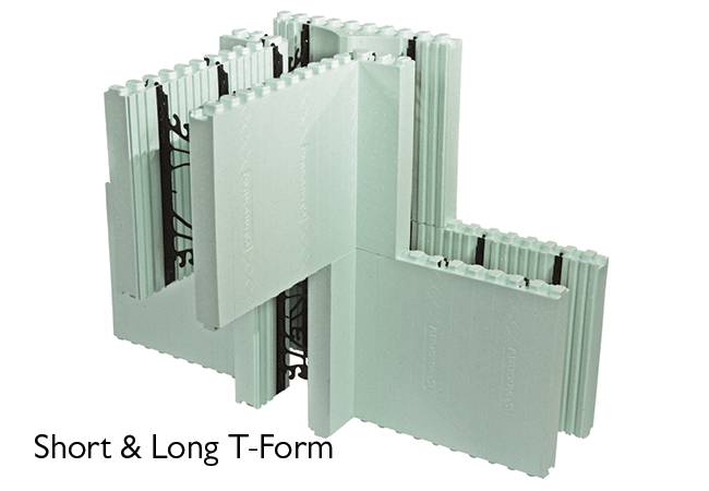 Nudura Short T-Form ICF Unit