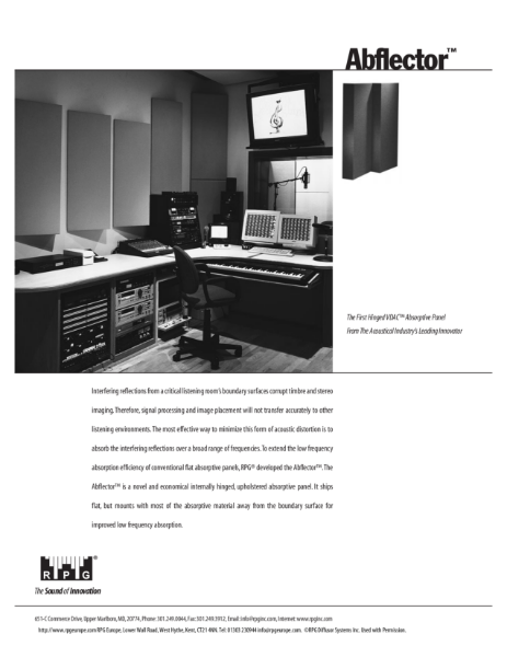 RPG Abflector Product Guide