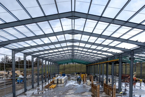 Steadmans - Structural Support for a Modern Sawmill