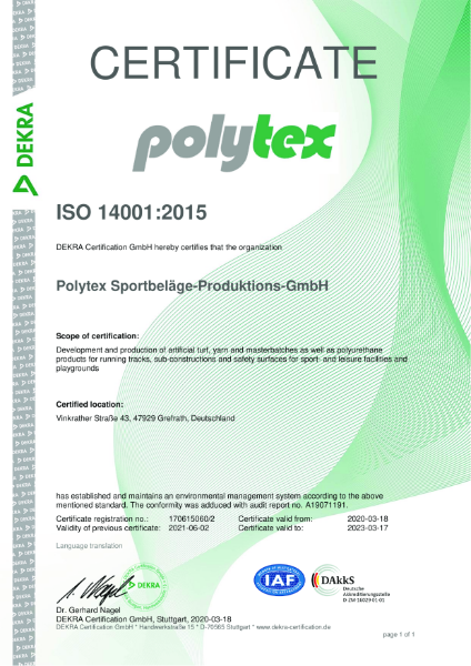 ISO 14001: 2015