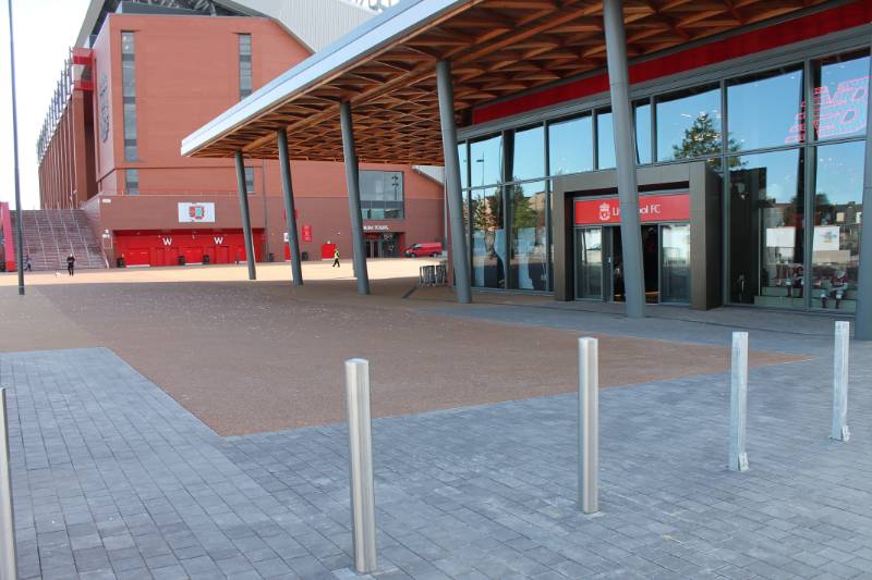 TERRABOUND RESIN BOUND SURFACING FOR LIVERPOOL F.C. RETAILS STORE