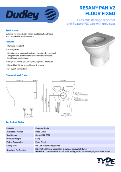 Dudley Resan Pan for Less Abled_Floor Fixed_Grey [V2]