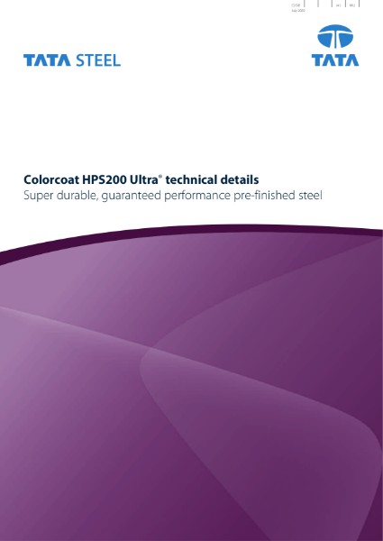 Colorcoat HPS200 Ultra Technical Brochure