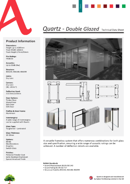 Apton Quartz Double Glazed.