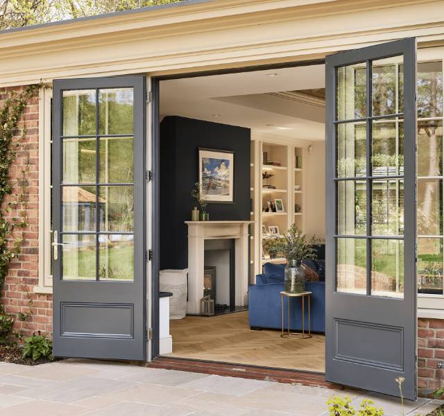Timber French Doors