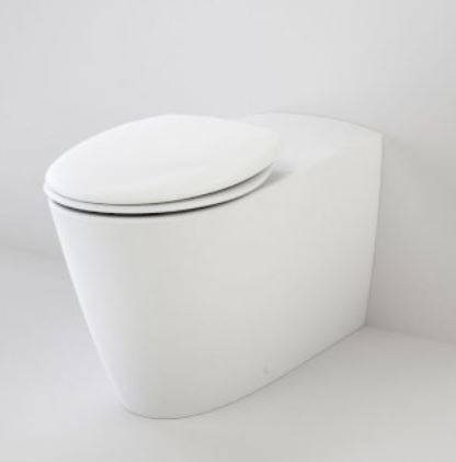 Care 800 Cleanflush® Wall Faced Invisi Series II® Toilet Suite with Double Flap Seat