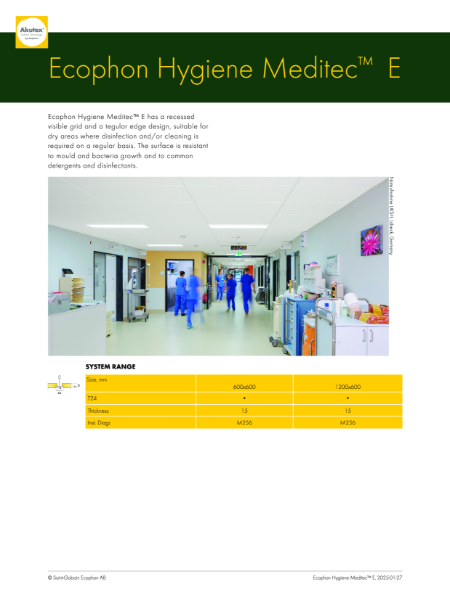 Data Sheet Hygiene Meditec E