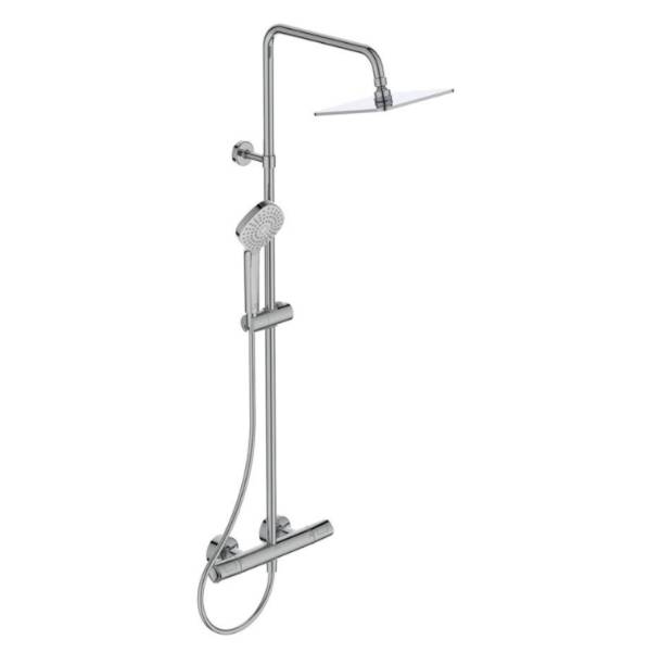 Ceratherm T100 Square Dual Exposed Thermostatic Shower Mixer Pack