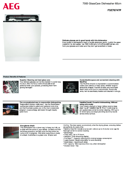 FSE76747P - Data Sheet
