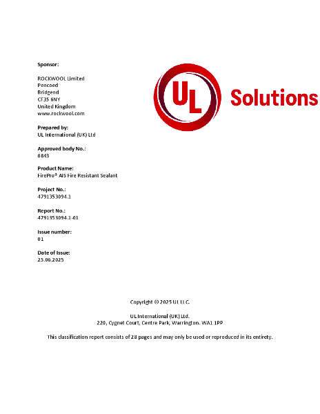 FirePro AIS - 4791353094.1-01 (Linear Joints)