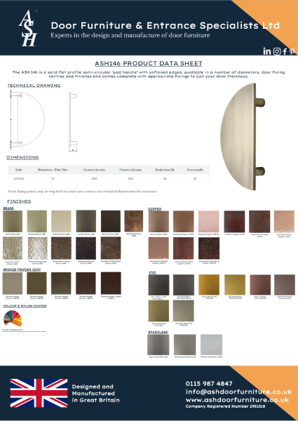 ASH146 Product Data Sheet