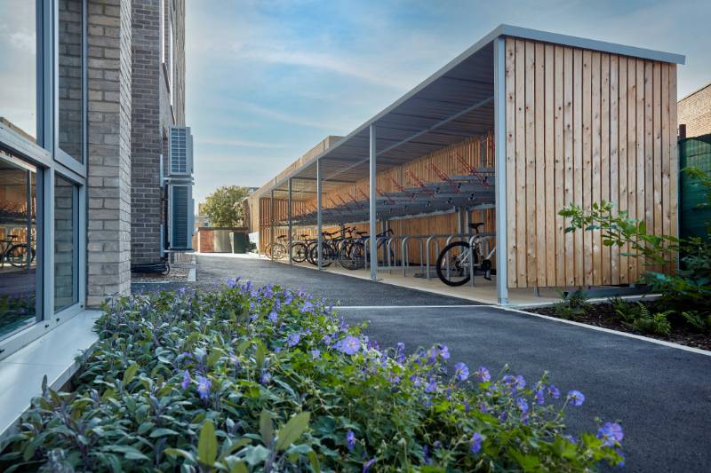 Student Accommodation Bike and Bin Storage, Hawkins Road