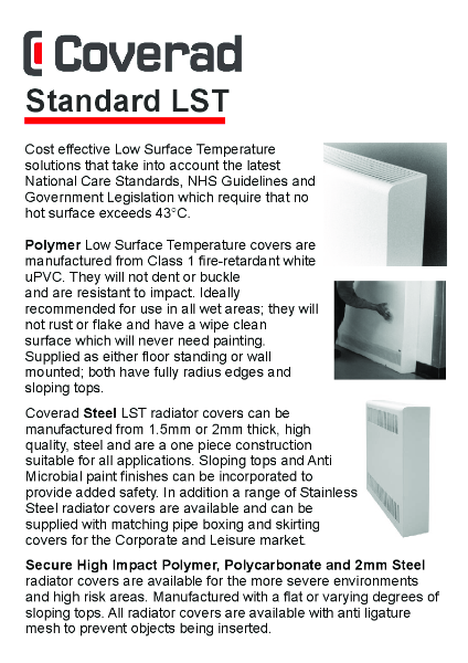 Standard LST Radiator Covers