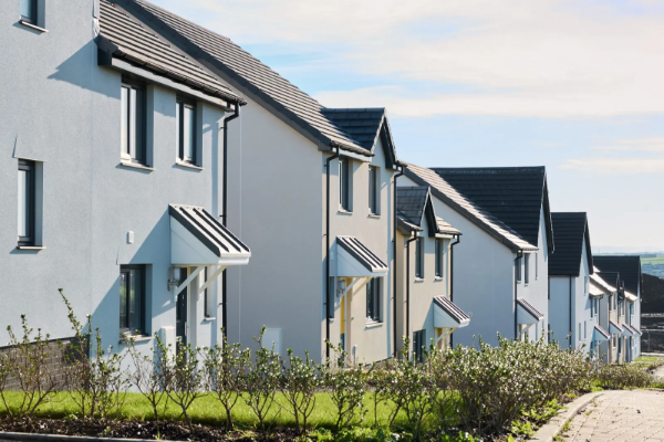 Sika's Parex Monorex GM Render specified for a new collection of homes in Devon