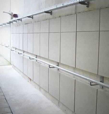 Barriers, rails and fences