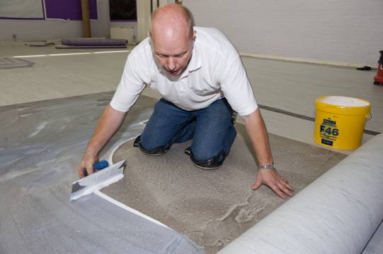 Christ Church Primary School - School hall fit for playtime thanks to F Ball