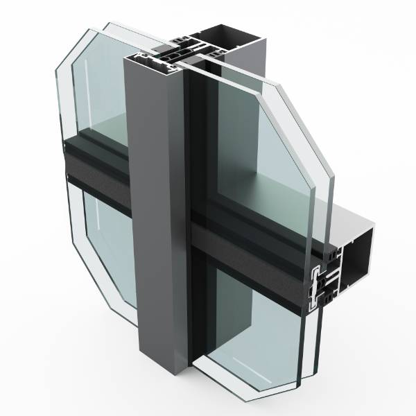 SF52 Vertical Capped Curtain Wall System