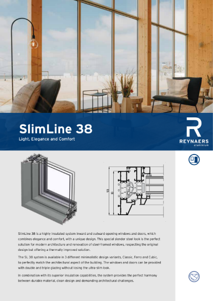 Aluminium Window Sl Slimline System Reynaers Aluminium Nbs Source