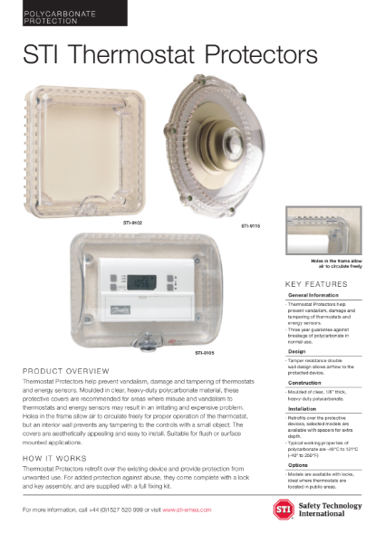 Thermostat Protectors