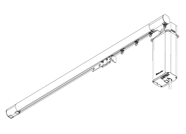  Silent Gliss SG 7670 - Motorised Curtain Pole - Curtain Track