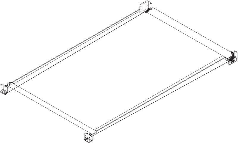 Tensioned Skylight Roller Blind  Motorised / Electric - Silent Gliss SG 8600 - Roller Blind