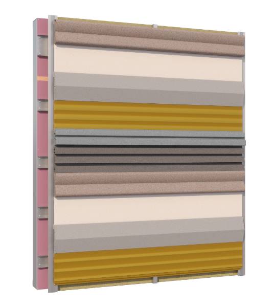 Optima XTR Contour Extruded Rainscreen