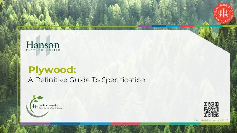 Plywood: A Definitive Guide to Specification 