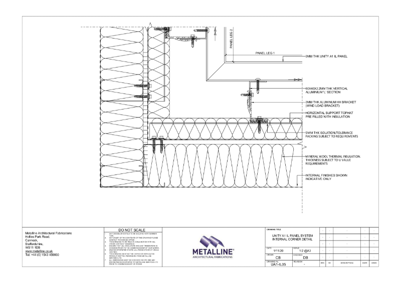 Unity A1 IL-05 Technical Drawing