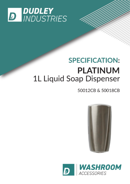Platinum 1L Liquid Soap Data Sheet