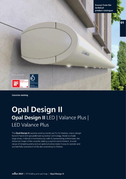 Opal Design Technical Product Catalogue