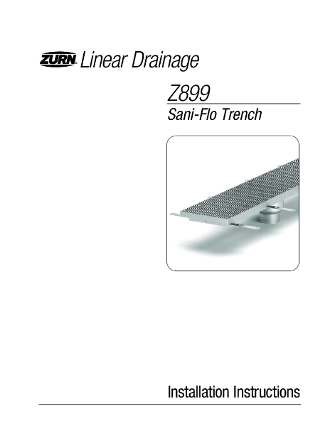 Installation Instructions - Z899-100