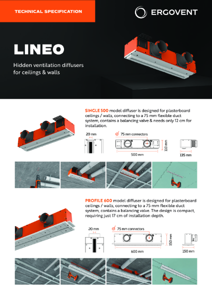LINEO 500 and 600 Technical Specifications